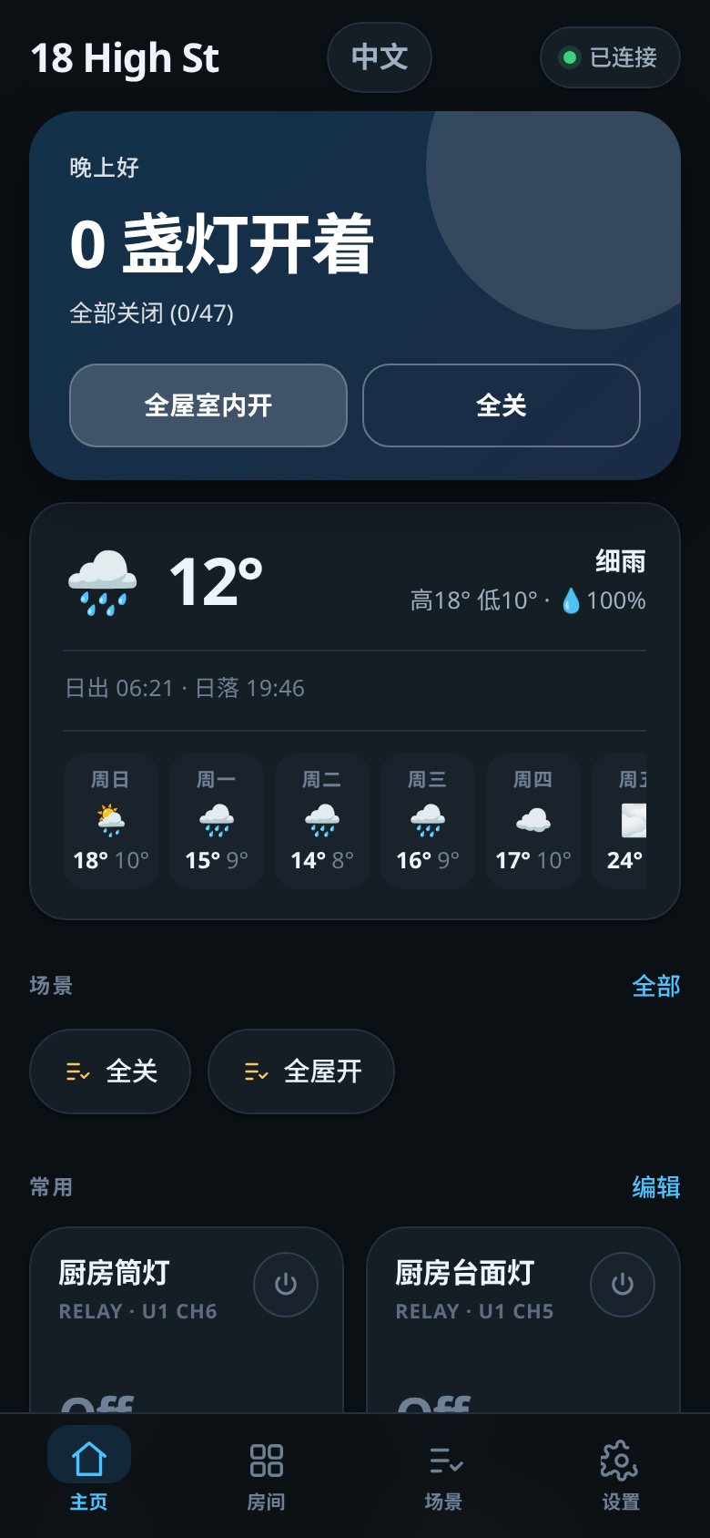 中文介面